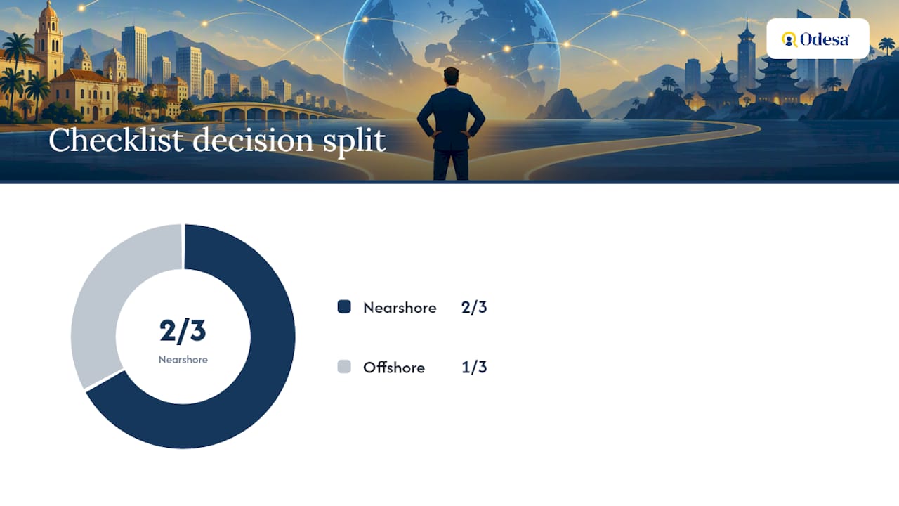 When to Pick Nearshore vs Offshore for Your Project — overview diagram