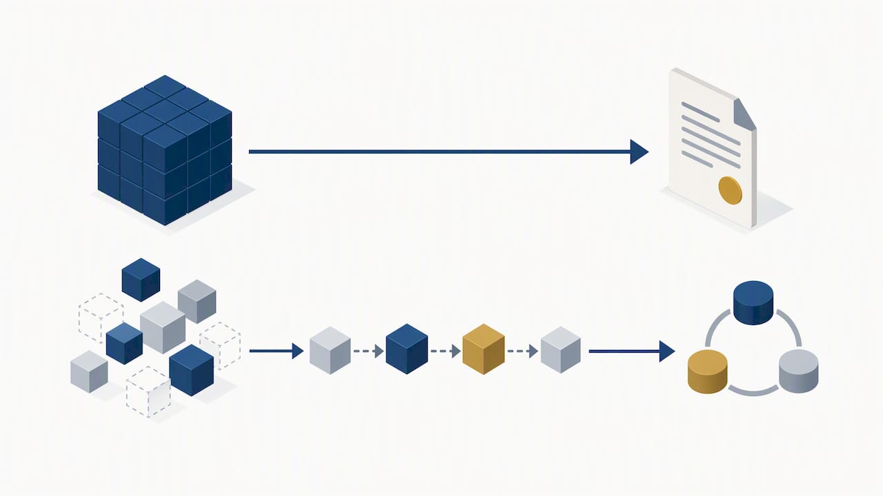 Contract paths matched to scope certainty