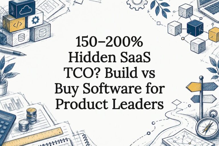 Decorative build versus buy software title card