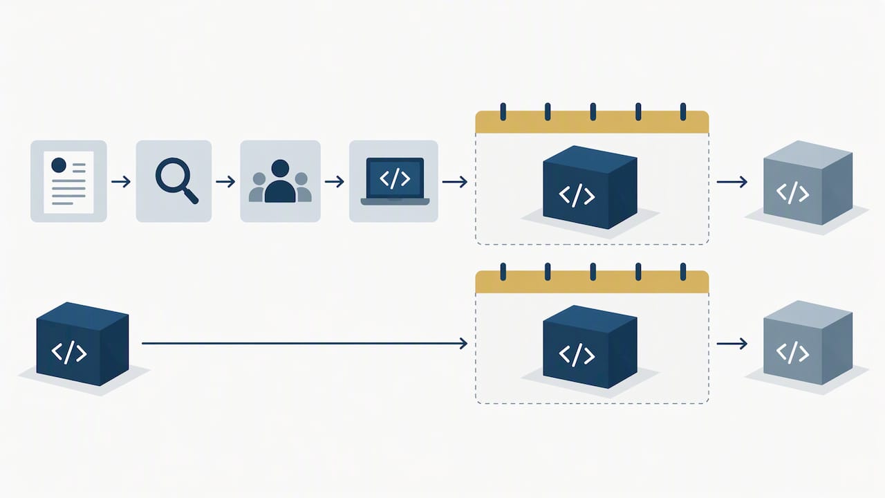 Two routes to staffing a software project