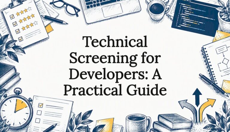 Developer technical screening guide title card