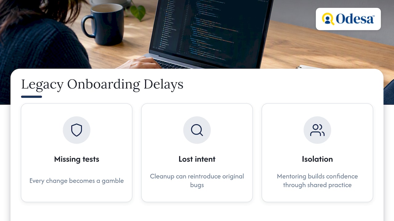 Three causes of legacy onboarding delays